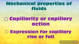 Capillary action, rise or fall of liquid level inside the capillary