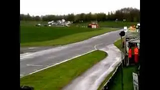 Mega slide from Ben Rushworth in qually for the MGB50 race