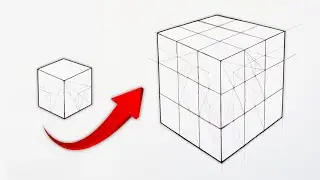How To Multiply And Divide Box Using Two Point Perspective