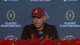 Kalen DeBoer, Germie Bernard, Tim Keenan Postgame Press Conference | Alabama vs. Indiana