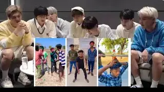 BTS Reaction to funny video| The Comedy kingdom |Suraj #funny #btsreaction #army #btsfunny  #bts
