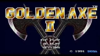 Golden Axe II (Sega Genesis) &mdash; Hard Walkthrough & Gameplay