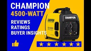 Champion 4500-Watt Inverter Reviews   Ratings   Buyer Insights