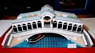 I built BlueBrixx set 104863: Rialto Bridge, Venice