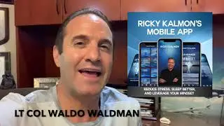 Waldo Waldman - Testimonial and Review on Ricky Kalmon's mobile app and Leverage Your Mindset