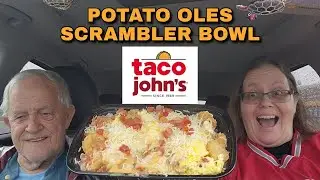 Taco John's Potato Oles Scrambler Review #foodreview #fastfoodreview #fastfood
