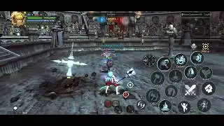 DRAGON NEST M CLASSIC &bull; MERCENARY VS PRIEST PVP CAP 40 GAME 6