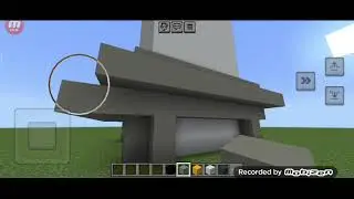 Aku buat monas maaf kalo jelek hehe#fyp#monasminecraft#bang_#abza