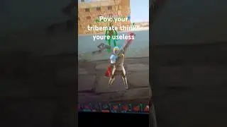 My TribeMate Thinks I'm Useless #ark #gaming #arksurvivalevolved #arkgameplay