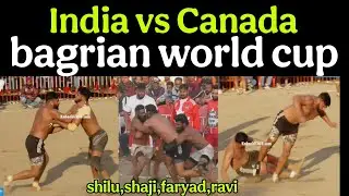 BAGRIAN WORLD CUP ! INDIA VS CANADA ! LIVE KABADDI ! FLOPPENDU