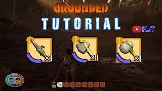 Cara membuat Pebblet Spear, Pebblet Axe, dan Pebblet Hammer - Grounded Indonesia