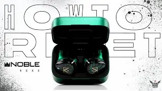 HOW TO RESET : Noble Audio REX5 By Soundproofbros