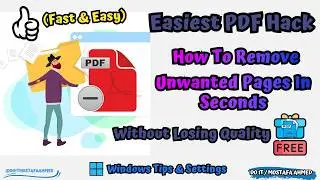 Ultimate Free Way To Delete PDF Pages Instantly in Seconds | Free Tool 👍