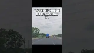 Ragam jenis pemudik tol trans Jawa #mudik #mobil #tol #transjawa #travel #tour