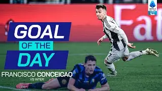 GOAL OF THE DAY | Conceicao's Goal in Slow Motion | Juventus-Inter | Serie A 2024/25