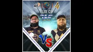 LIVE || ELITE CUP || SEASON 4 || SEMI FINAL || THE OUTLAWS SPORTS V/S GATRONOVA || AK SPORTS