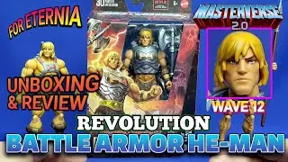 Распаковка и обзор боевой брони Masterverse HE-MAN: Masters of the Universe Revolution