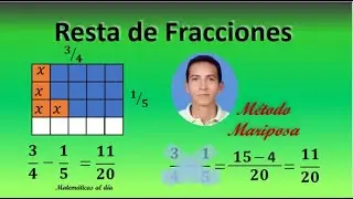 RESTA DE FRACCIONES