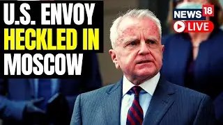 New U.S. Envoy to Russia Lynne Tracy Leaves Foreign Ministry In Moscow | Moscow News | News18 Live