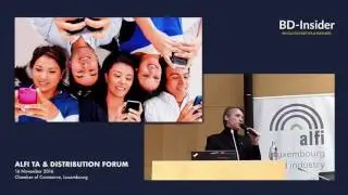 B2H - Business to Human talk at the ALFI TA & Distribution Conference in Luxembourg