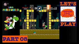 LOST CAVE? Let's Play Super Mario World SNES! Yoshi Koopalings Bowser Luigi Princess Peach Nintendo