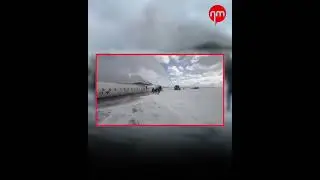 BREAKING NEWS: A Delta airplane just crashed at Toronto Pearson Airport! 8 people are injured, but