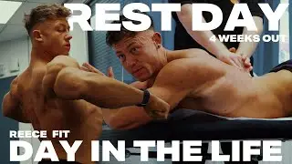 REST DAY AT 4 WEEKS OUT -  meals / physio / coaching / podcast -   Reecefit