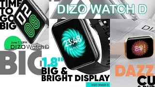 PR TECH NEWS #11 Dizo Watch D Smartwatch Launch in India on June 7 Curved Glass Design#short #shorts
