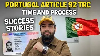 Portugal Article 92 TRC 🇵🇹 | Time & Process Explained | 100% Success Ratio