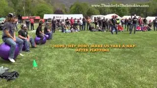 WHO SAID BIKERS AREN'T FUNNY? Bike Games at Thunder In The Smokies