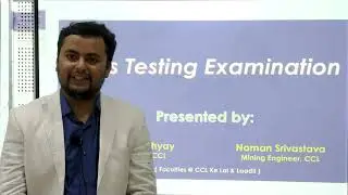 Lecture-4 Gas Testing Examination Pattern analysis  by Naman Srivastava for Mining employee of CCL.