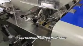 Small plastic spare parts packing machine