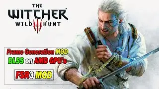 RX 580 | The Witcher 3 Next Gen | FSR3 MOD | Frame Generation MOD