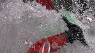 Washougal River. 6.8 ft. Big Eddy to mp 3, 2200 cfs. 1-4-2026