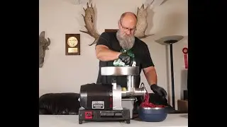 ALBERTA WHITETAIL - MAKING GROUND MEAT WITH MY CABELAS GRINDER