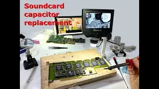 Замена конденсатора Sonic Core Creamware Pulsar II