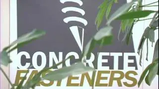 Крепление кронштейна забора к бетону с помощью клиновых анкеров
