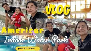America te বাইরে বরফ এবং ওয়াটারপার্ক 😍🥶onek boro Water Park 😍 | Resort Poconos | Bidishi Bengali