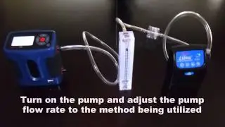 Primary Calibration of a Rotometer and Low Volume Sampling Pump