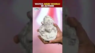 Watch Sculptor Arun Yogiraj Live As He Carves Lord Shiva&rsquo;s Magical Eyes At India Today Conclave