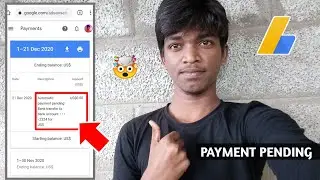 AdSense Automatic Payment Pending (Solved) Tamil