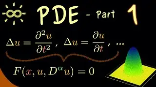 Partial Differential Equations 1 | Introduction and Definition [dark version]