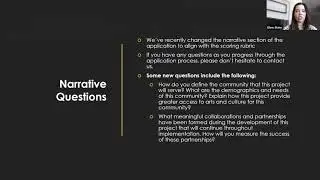 FYE2022 Community Arts Impact Grant Workshop