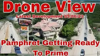 SCHIP//Drone View Of Pamphret To Jamintel Roads||Casa Logoona Hotel