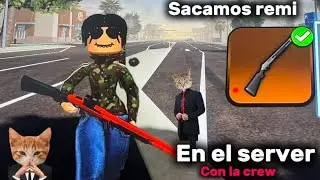 Jugando con pura remi !!! Block spin 🔪🔥