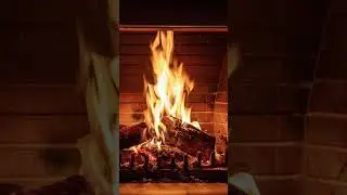Cozy Fireplace Ambience 🔥 #anxietyrelief #backgroundnoise #bettersleep