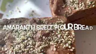 Spelt Amaranth flour bread!! 🍞