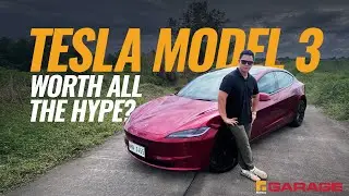 Обзор первого тест-драйва Tesla Model 3.