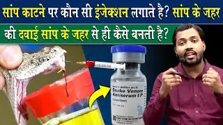 Snake Venom Medicine : सांप के जहर से ही कैसे बनती है सांप की दवा.?