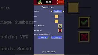 How to reset progress in Vampire Survivors in 20 seconds #shorts